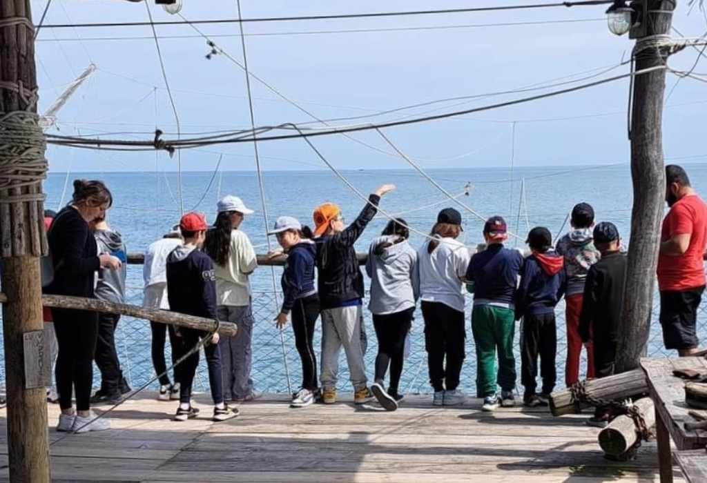 Trabocco informativo Punta Tufano Rocca San Giovanni